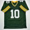 imageAutographedSigned Jordan Love Green Bay Green Football Jersey Beckett BAS COA