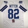 imageAutographedSigned Jason Witten Dallas White Football Jersey JSA COA