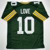 imageAutographedSigned Jordan Love Green Bay Green Football Jersey Beckett BAS COA