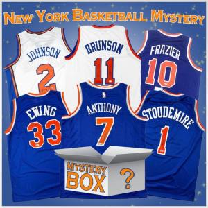 imageAutographedSigned New York Basketball Jersey Mystery Box with PSA JSA or Beckett COA