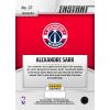 image2024 Panini Instant NBA Alex Sarr 37 Washington Wizards Rookie RC Basketball Card