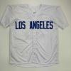 imageAutographedSigned Eric Gagne Los Angeles LA White Baseball Jersey JSA COA