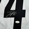 imageAutographedSigned Joey Porter Jr Pittsburgh White Football Jersey JSA COA