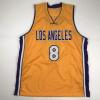 imageAutographedSigned Kobe Bryant 8 Los Angeles Yellow Basketball Jersey PSADNA COA