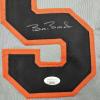 imageFramed AutographedSigned Barry Bonds 35x39 San Francisco Grey Baseball Jersey JSA COA