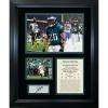 imageFramed Saquon Barkley 2024 NFL Offensive Player of the Year Philadelphia Eagles Facsimile Laser Engraved Signature Auto Football 11quotx14quot Photo Sig Collage