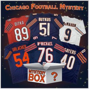 imageAutographedSigned Chicago Football Jersey Mystery Box with PSA JSA or Beckett COA