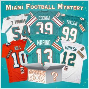 imageAutographedSigned Miami Football Jersey Mystery Box with PSA JSA or Beckett COA