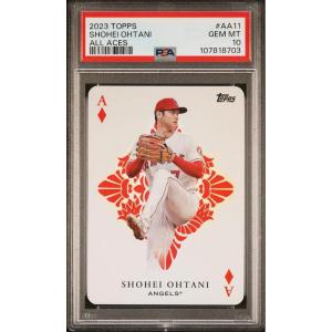 imageGraded 2023 Topps Shohei Ohtani AA11 All Aces Baseball Card PSA 10 Gem Mint