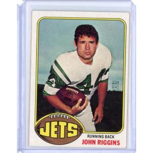 imageVintage 1976 Topps John Riggins 305 Football Card