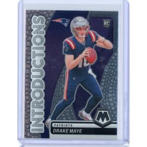 imageVintage 2024 Panini Mosaic Introductions Drake Maye 1 Rookie RC Football Card