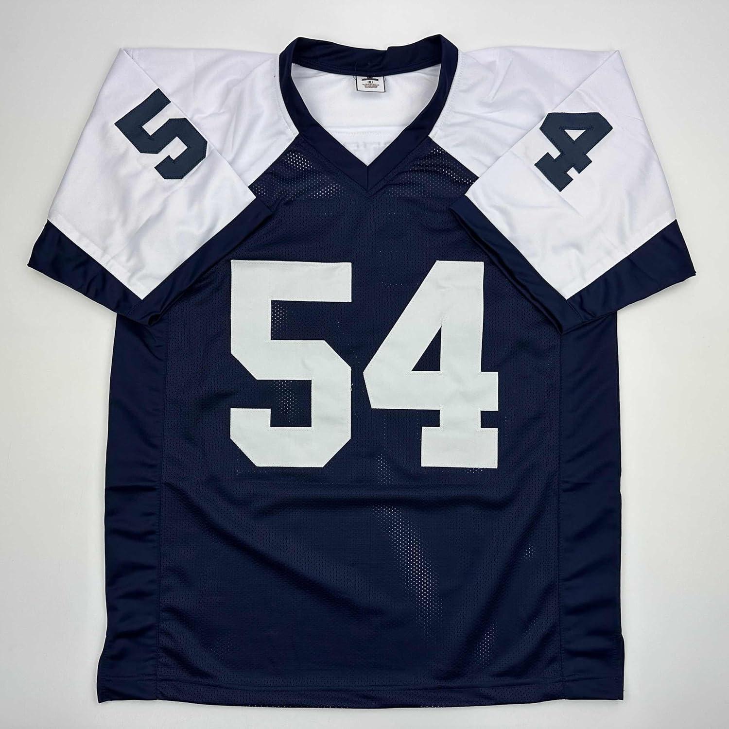 imageAutographedSigned Randy White HOF 94 Dallas Thanksgiving Day Football Jersey JSA COA