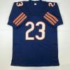imageAutographedSigned Devin Hester Chicago Blue Football Jersey JSA COA