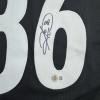 imageAutographedSigned Hines Ward Pittsburgh Black Football Jersey JSA COA