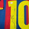 imageAutographedSigned Lionel Leo Messi FC Barcelona Soccer Jersey Beckett BAS COA 3