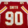 imageAutographedSigned Neil Smith Kansas City Red Football Jersey JSA COA