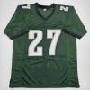 imageAutographedSigned Quinyon Mitchell Philadelphia Green Football Jersey JSA COA