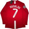 imageAutographedSigned Cristiano Ronaldo Manchester United Red Soccer Jersey Beckett BAS COA
