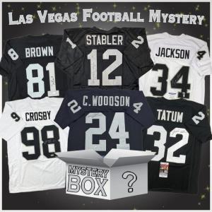 imageAutographedSigned Oakland Las Vegas Football Jersey Mystery Box with PSA JSA or Beckett COA