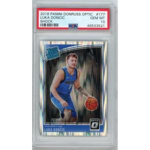 imageGraded 2018 Panini Donruss Luka Doncic 177 Rookie RC Basketball Card PSA 10 Gem Mint