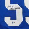 imageAutographedSigned Brian Bosworth Seattle Blue Football Jersey JSA COA