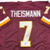 imageAutographedSigned Joe Theismann 83 MVP Washington Burgundy Football Jersey JSA COA