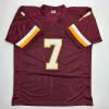 imageAutographedSigned Joe Theismann 83 MVP Washington Burgundy Football Jersey JSA COA