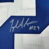 imageAutographedSigned Joseph Addai Indianapolis White Football Jersey JSA COA