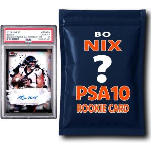 imageBo Nix PSA 10 Graded Football Rookie Card Mystery Pack