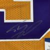 imageAutographedSigned Shaquille Shaq ONeal LSU Yellow Basketball Jersey Beckett BAS COA