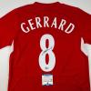 imageAutographedSigned Steven Gerrard Liverpool Red Soccer Jersey Beckett BAS COA