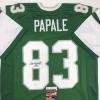 imageAutographedSigned Vince Papale Philadelphia Green Football Jersey JSA COA