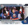 image2025 Topps Now Matthew Schaefer 25 Passes Orr As Youngest Dman With Multi Goal Game New York Islanders Rookie RC Hockey Card