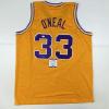 imageAutographedSigned Shaquille Shaq ONeal LSU Yellow Basketball Jersey Beckett BAS COA