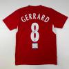 imageAutographedSigned Steven Gerrard Liverpool Red Soccer Jersey Beckett BAS COA