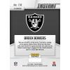 image2024 Panini Instant Brock Bowers 178 Las Vegas Raiders Rookie RC Football Card