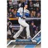 image2024 Topps Now Freddie Freeman 870 5th Straight Game With Home Run Matches World Series Record Los Angeles Dodgers Baseball Card