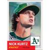 image2025 Topps Living Set Nick Kurtz 879 Rookie RC Baseball Card