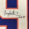 imageAutographedSigned Bryan Trottier HOF 97 New York Blue Hockey Jersey JSA COA