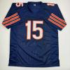 imageAutographedSigned Rome Odunze Chicago Blue Football Jersey JSA COA
