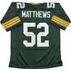 imageAutographedSigned Clay Matthews Green Bay Green Football Jersey JSA COA