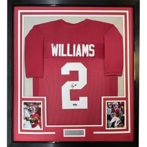 imageFramed Facsimile Autographed Ryan Williams 35x39 Alabama Red Reprint Laser Auto College Football Jersey