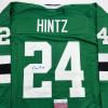 imageAutographedSigned Roope Hintz Dallas Green Hockey Jersey JSA COA