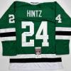 imageAutographedSigned Roope Hintz Dallas Green Hockey Jersey JSA COA