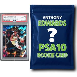 imageAnthony Edwards PSA 10 Graded Rookie Basketball Card Mystery Pack