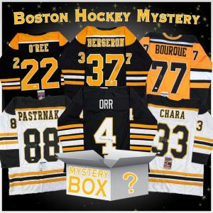 imageAutographedSigned Boston Hockey Jersey Mystery Box with PSA JSA or Beckett COA