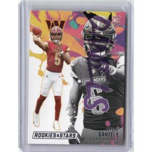 imageVintage 2024 Panini Rookies ampamp Stars Jayden Daniels REJDS Rookie RC Football Card