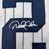 imageFacsimile Autographed Derek Jeter New York Pinstripe Reprint Laser Auto Baseball Jersey Size Mens XL