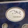 imageFramed AutographedSigned Tom Brady New England Patriots Signature Cut Index Card Super Bowl Patches JSA COALOA