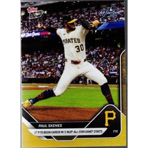 image2025 Topps Now Paul Skenes 428 Gold Foil 50 Pittsburgh Pirates Baseball Card